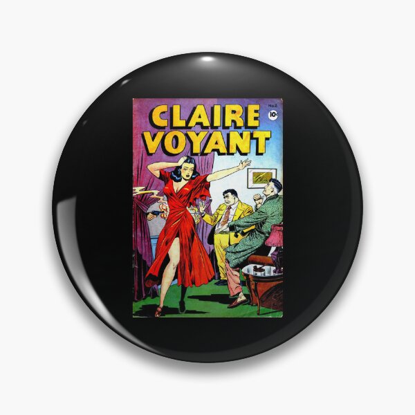 Artikelvorschau, Claire Voyant Psychic Femme Fatale Comic-Cover entworfen und verkauft von ZadokBalinz.