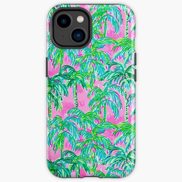 Lilly Pulitzer Women's Pink/Blue/Green iPhone X/XS Case Totally Blossom 
