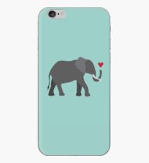 Vinilo o funda para iPhone Elefante amor