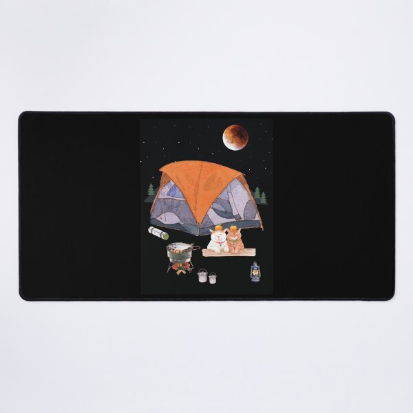 Item preview, Cats Cozying at Camp, Camp Fire Cooking designed and sold by chillaxcats.