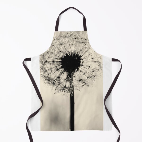 Item preview, Flower photography - Dandelion - silver floral print designed and sold by Ingrid Beddoes Photography.