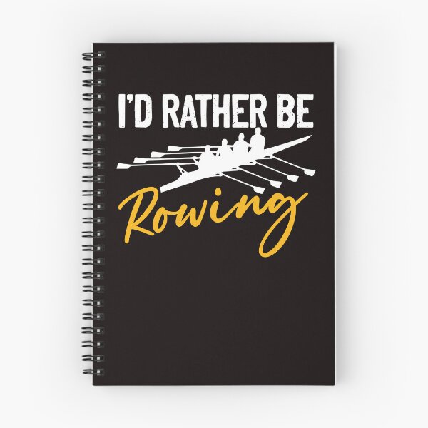 Item preview, Id Rather Be Rowing Row Rowboat Team Sculling Paddling Oars designed and sold by TomGiantDesigns.