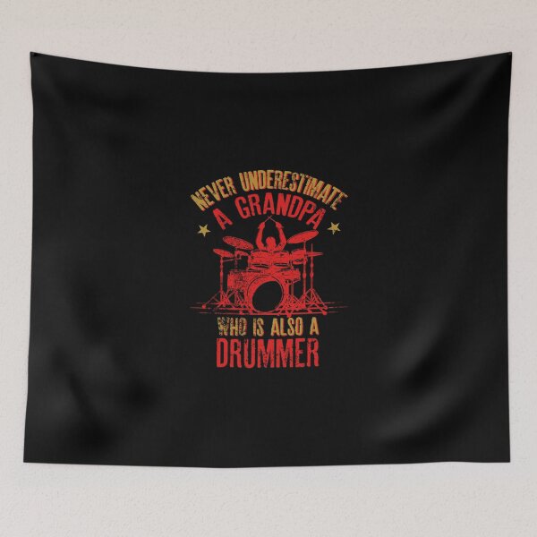 Item preview, Never Underestimate A Grandpa Who Is Also A Drummer Gift Classic T-Shirt designed and sold by desireeowe.