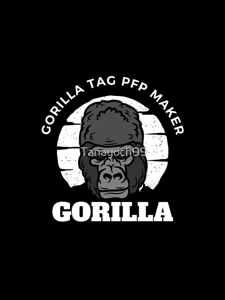 gorilla tag pfp maker with banan iPhone Case for Sale by Dee