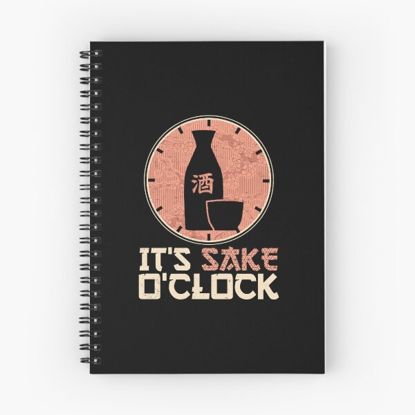 Item preview, Japanese Sake O'Clock Funny Rice Wine designed and sold by StrongShirts.
