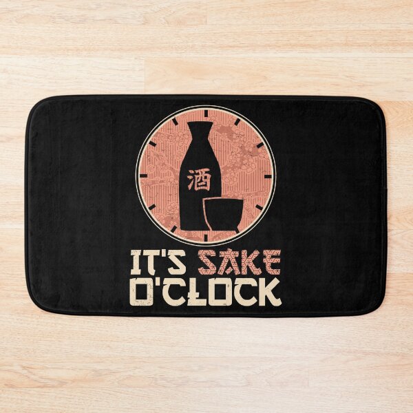 Item preview, Japanese Sake O'Clock Funny Rice Wine designed and sold by StrongShirts.