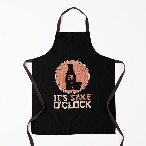 Item preview, Japanese Sake O'Clock Funny Rice Wine designed and sold by StrongShirts.