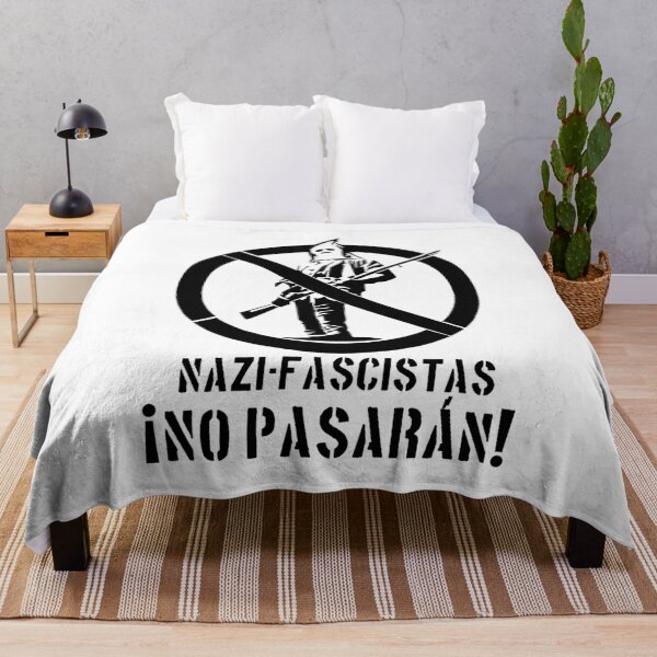 Item preview, Nazis _amp_ Fascists, NO PASARAN   designed and sold by AngelchicStore.