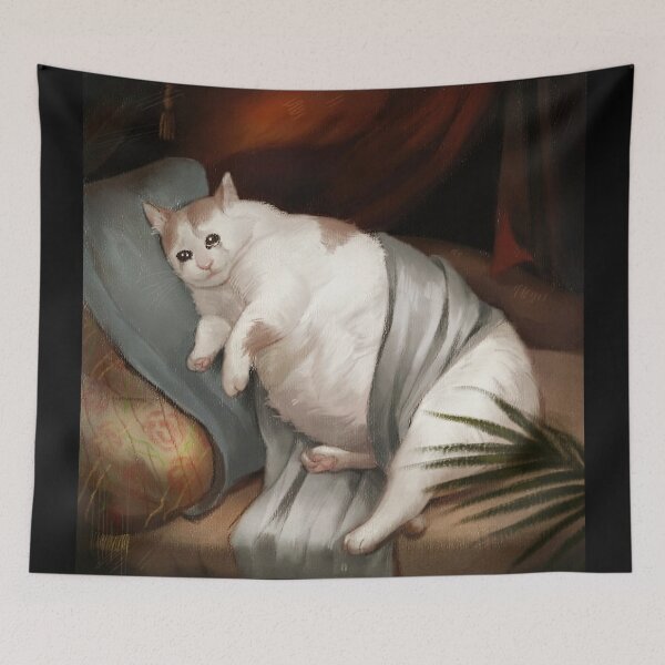Item preview, The Cat Crying in Renaissance designed and sold by Richard McLean.