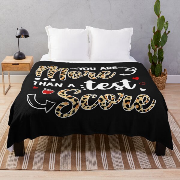 Item preview, Leopard You Are More Than A Test Score Teacher Test Day designed and sold by Nena12312.