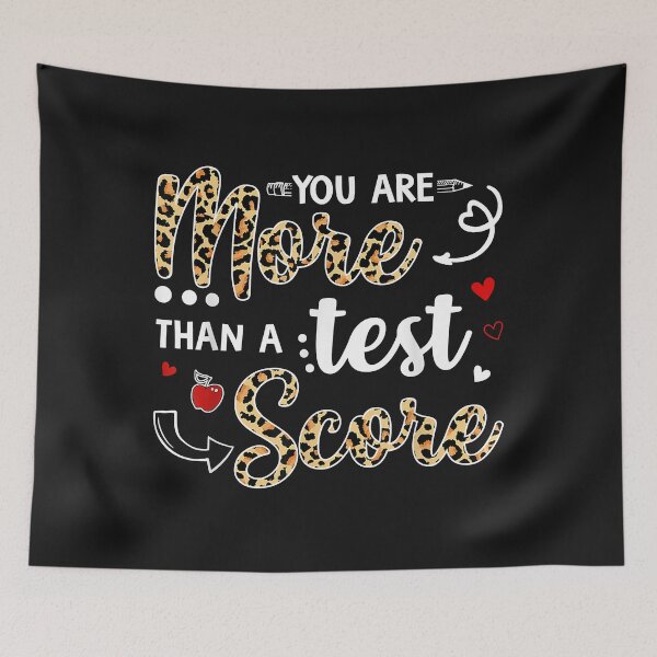 Item preview, Leopard You Are More Than A Test Score Teacher Test Day designed and sold by Nena12312.