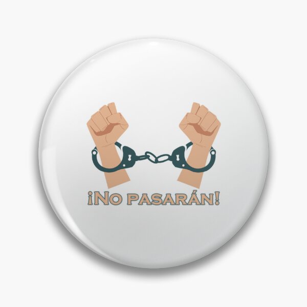 Item preview, Handcuff ¡No pasarán!    designed and sold by AngelchicStore.