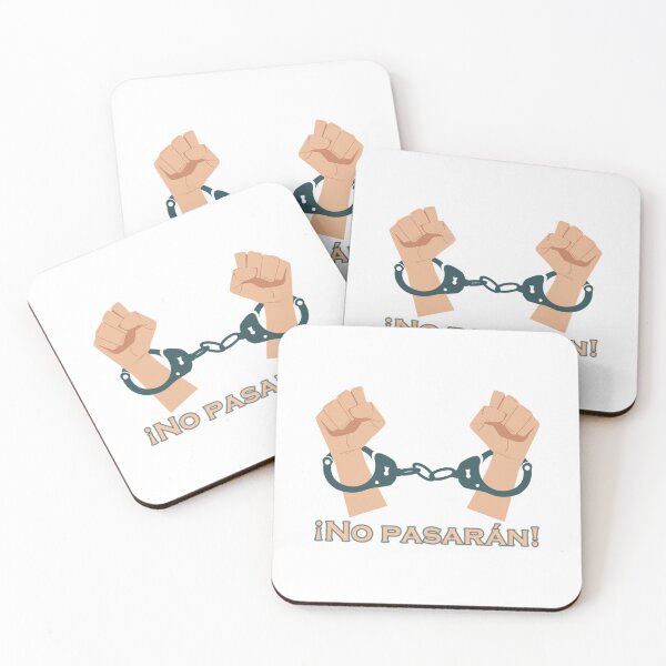 Item preview, Handcuff ¡No pasarán!    designed and sold by AngelchicStore.