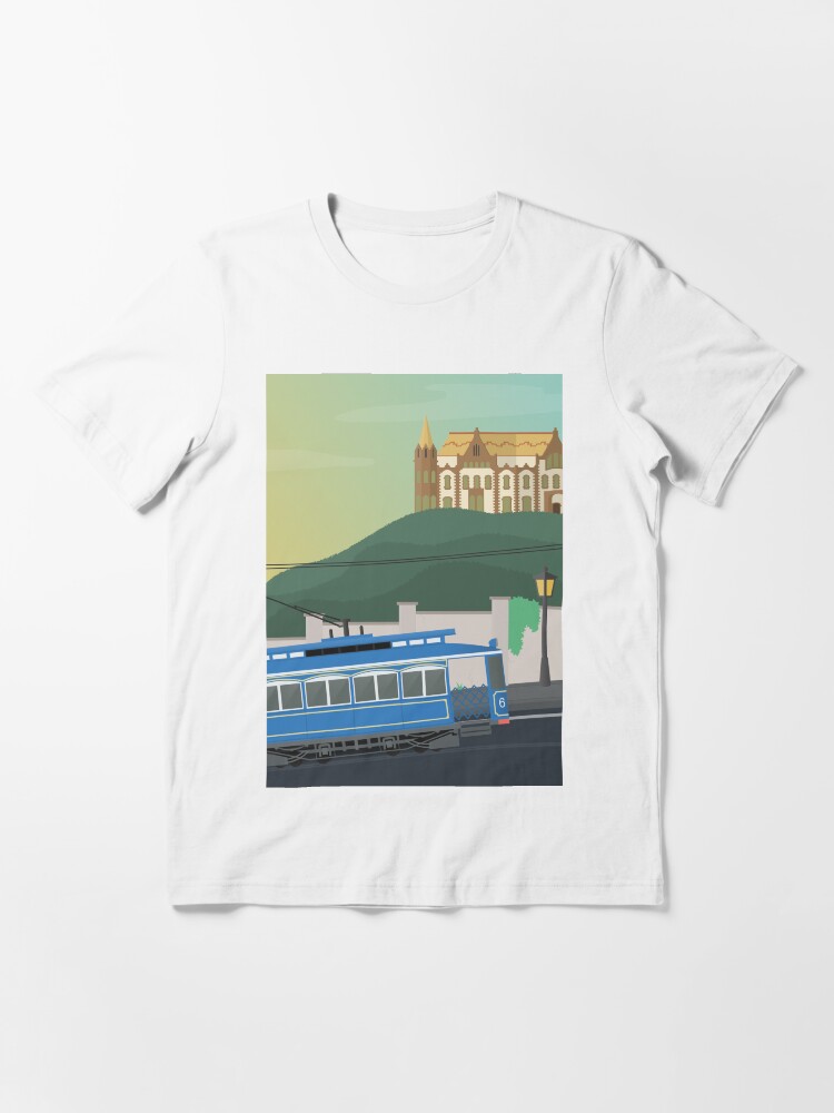Vista alternativa de Camiseta esencial C'MUN 2022 - Tramvía Blau