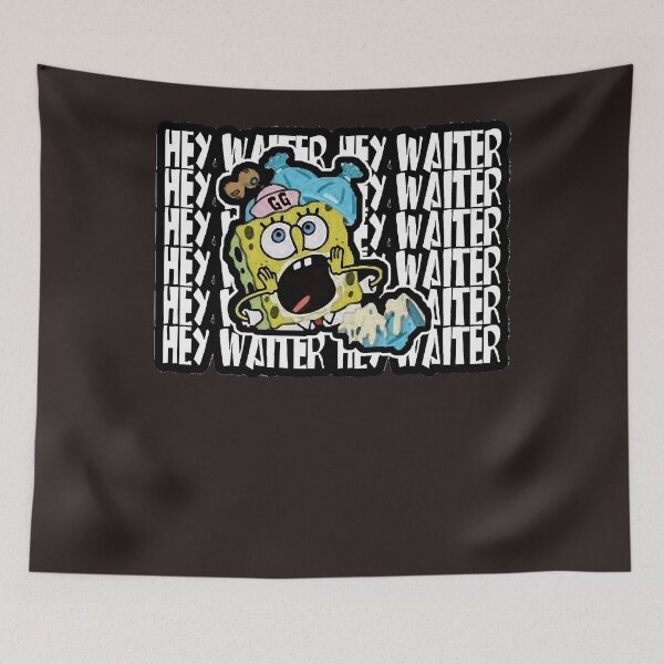 Item preview, SpongeBob HEY WAITER!!! Essential T-Shirt designed and sold by ZefoZ45.