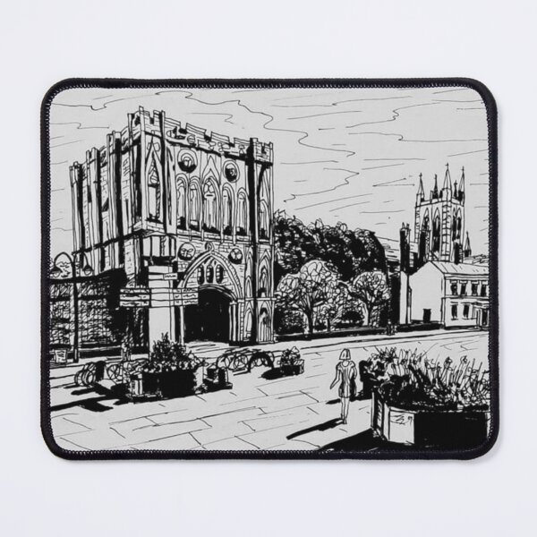 Item preview, Bury St Edmunds Abbey Gate Ink Sketch designed and sold by Tom Crittenden.