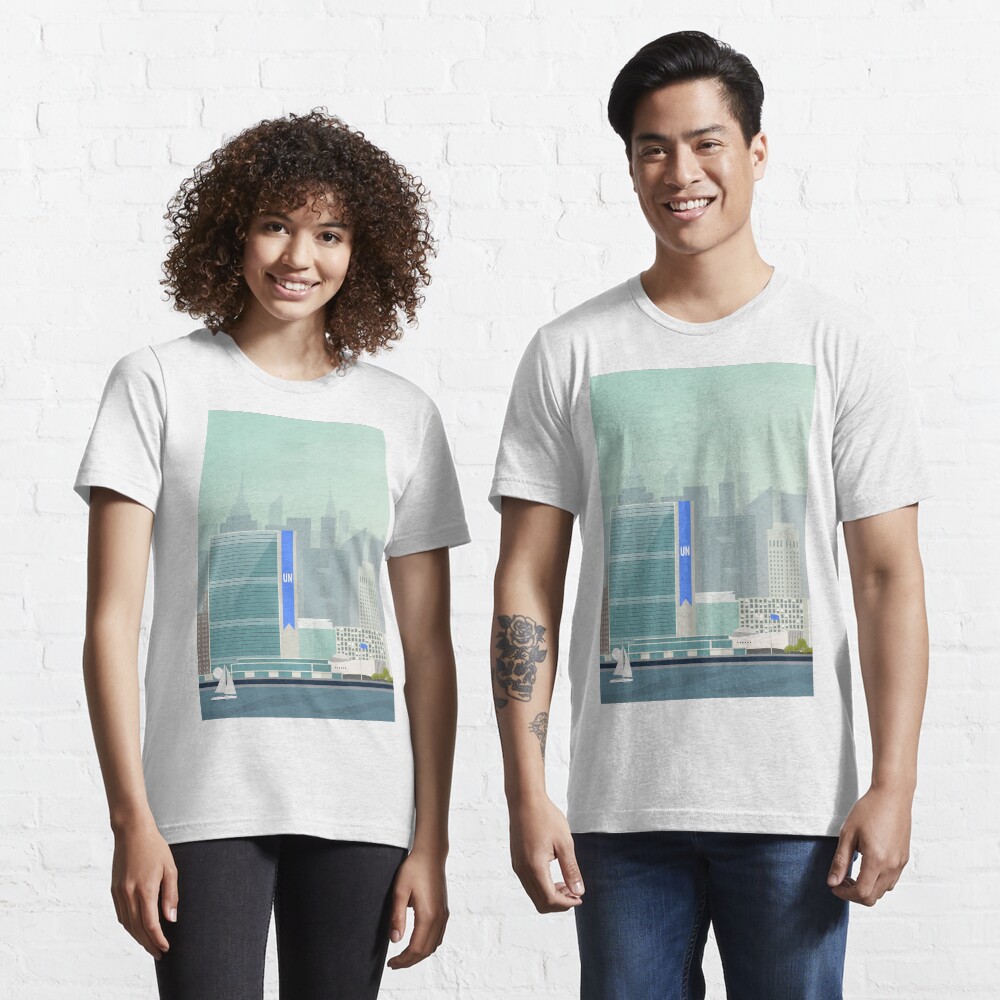 Sede de las Naciones Unidas Camiseta esencial