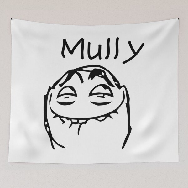 Item preview, Funny Mully Slim Fit   designed and sold by GoodAtInternett.