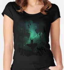 Camiseta entallada de cuello redondo El Greenpath