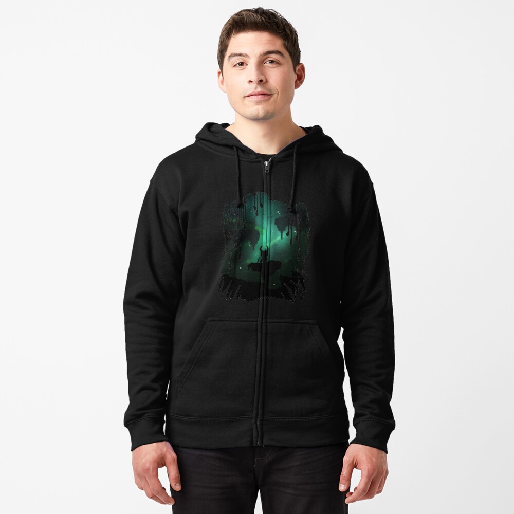 Aperçu de l'œuvre Veste zippée à capuche créée et vendue par JustSomeBunny.