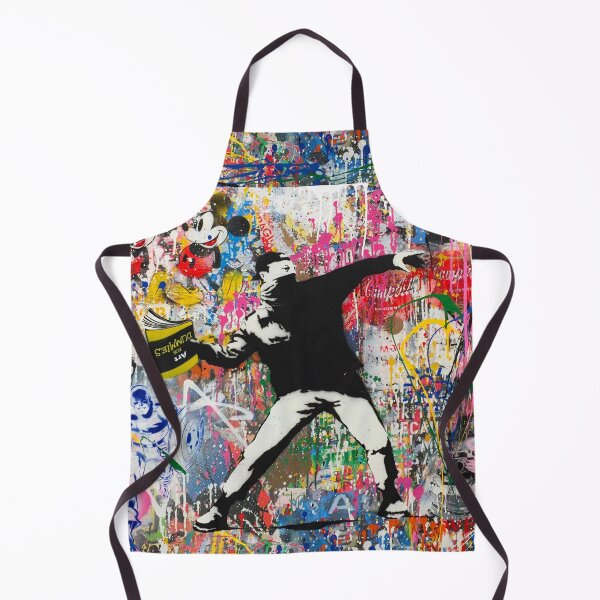 Item preview, Book Thrower Pop Art Graffiti Mashup Banksy designed and sold by WE-ARE-BANKSY.