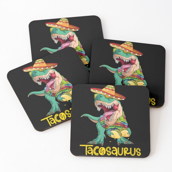 Item preview, Fiesta de tacos de dinosaurios Tacosaurus TRex del Cinco de Mayo designed and sold by SophiaBarnard.