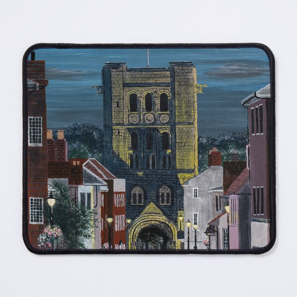 Item preview, Norman Tower in the Moonlight Painting designed and sold by Tom Crittenden.