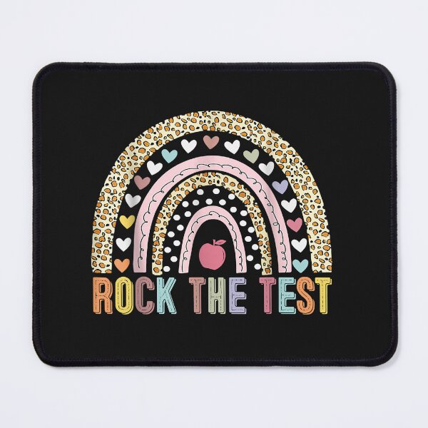 Item preview, Rock The Test Teacher Test Day Testing Day Rainbow Teacher designed and sold by Nena12312.