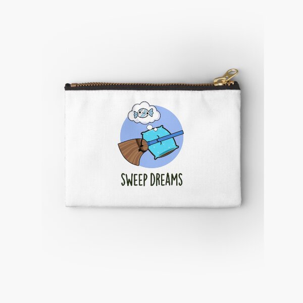 Item preview, Sweep Dreams Funny Broom Puns  designed and sold by punnybone.