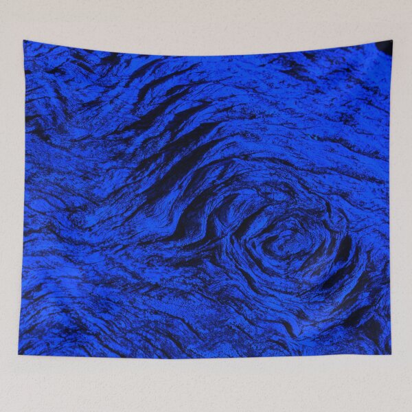Item preview, Elegant navy blue lava rock pattern designed and sold by fowons.
