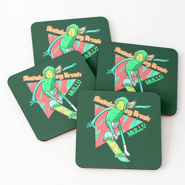 Item preview, Mully Skate Brush Fan art designed and sold by GoodAtInternett.