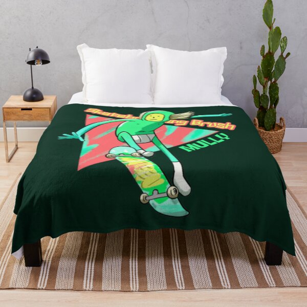 Item preview, Mully Skateboarding Brush Fan art designed and sold by GoodAtInternett.