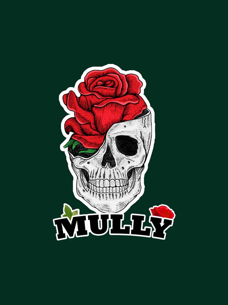 Aperçu 4 sur 4. Coque iPhone avec l'œuvre Mully Crâne Roses Rouges créée et vendue par GoodAtInternett.