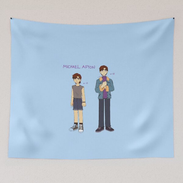 Item preview, Michael Afton Fanart Tshirt -  Afton Family Sticker designed and sold by doriliti.