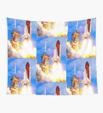 The Space Shuttle Discovery STS-120 Wall Tapestry