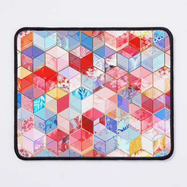 Item preview, Ruby and Topaz Kaleidoscope Cubes designed and sold by micklyn.