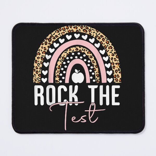 Item preview, Rock The Test Test Day Teacher Testing Day Rainbow Teacher designed and sold by Nena12312.