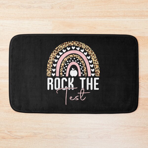 Item preview, Rock The Test Test Day Teacher Testing Day Rainbow Teacher designed and sold by Nena12312.