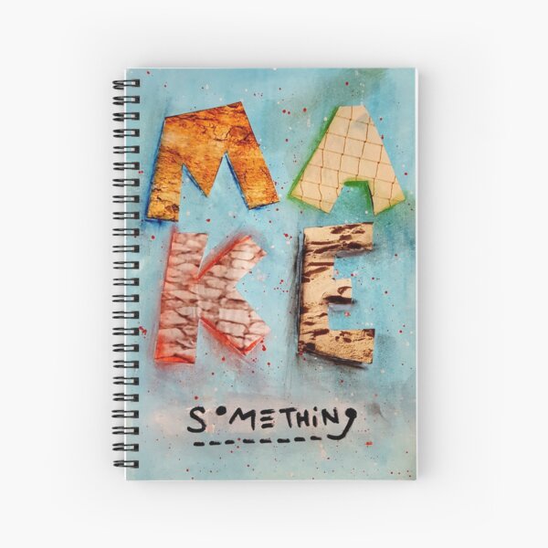 Project 321 - Make Something Spiral Notebook