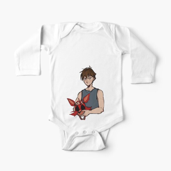 Michael Afton Funny Classic Tshirt Long Sleeve Baby One-Piece