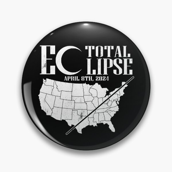 Item preview, USA Map Path Of Totality 4.8.24 America Total Solar Eclipse Gear designed and sold by DynamicDesign.