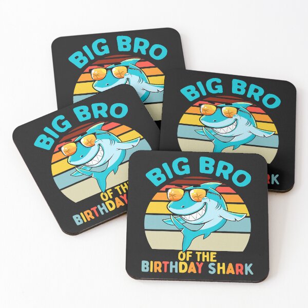 Item preview, Big Bro of the Shark Birthday Brother Matching Family designed and sold by zorinaabzs143.