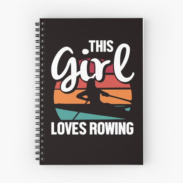 Item preview, Girl Loves Rowing Team Crew Sculling Paddling Water Sports designed and sold by TomGiantDesigns.