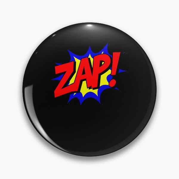 Item preview, Funny Vintage Comic Book Style Sound Effect Zap  designed and sold by ZadokBalinz.