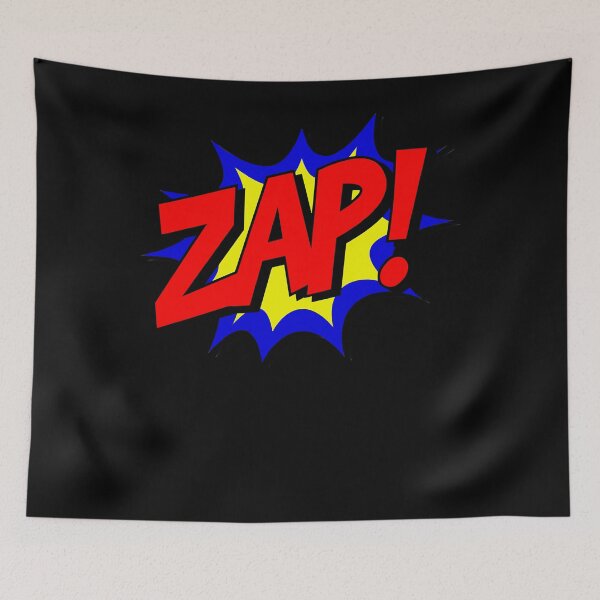 Item preview, Funny Vintage Comic Book Style Sound Effect Zap  designed and sold by ZadokBalinz.