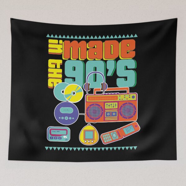 Item preview, Made in the 90's, nineties made, retro vintage tech designed and sold by Cheeky Companions.
