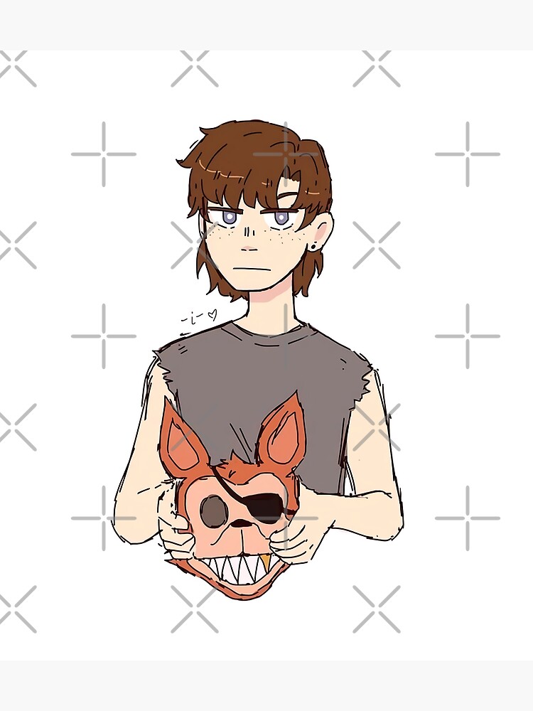 "Michael Afton Fanart Tshirt Michael Afton Real Life" Poster by doriliti Redbubble
