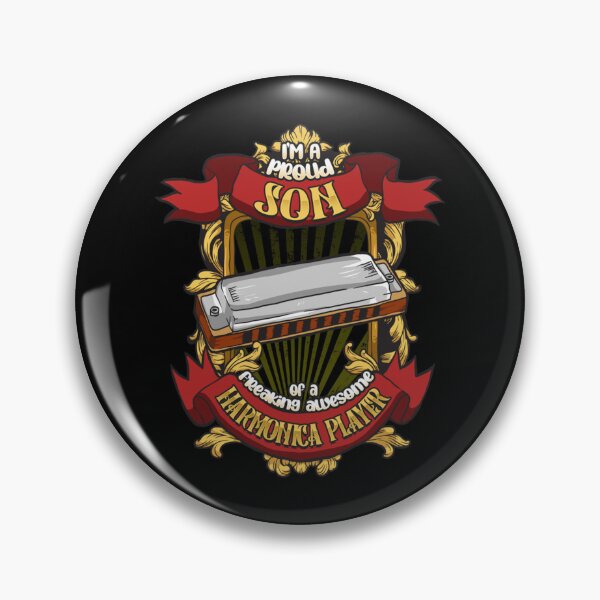 Item preview, Proud Son Of A Freaking Awesome Harmonica Player designed and sold by tya99fwz45.