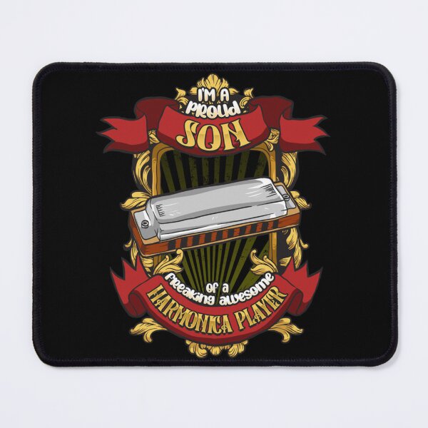 Item preview, Proud Son Of A Freaking Awesome Harmonica Player designed and sold by tya99fwz45.