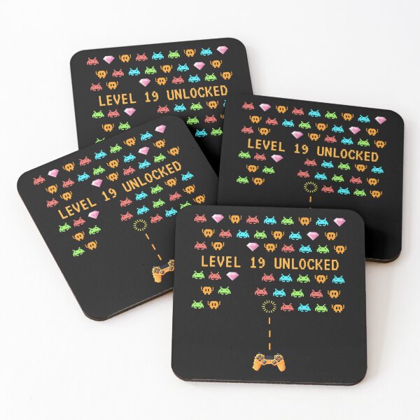 Item preview, Level 19 Unlocked - Video Gamer celebrates 19th Birthday designed and sold by Rhu Creations.